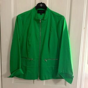 Green Carlisle blazer, size 16 excellent condition